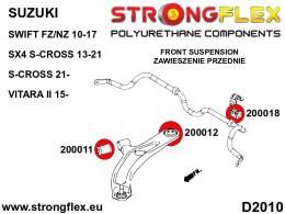 Zestaw przedniego zawieszenia - Suzuki Vitara