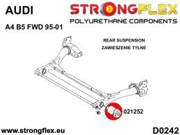 Zestaw przedniego zawieszenia i tylnej belki - Audi A4 / S4 / RS4