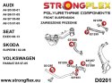 Zestaw przedniego zawieszenia i tylnej belki - Audi A4 / S4 / RS4