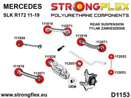 Zestaw tylnego zawieszenia SPORT - Mercedes SLK