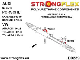 Tuleja przekładni kierowniczej SPORT - Audi Q7 / SQ7