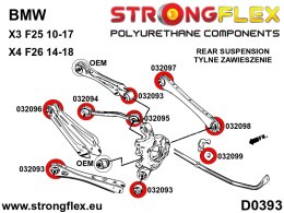 Tuleja stabilizatora tylnego SPORT - BMW X3