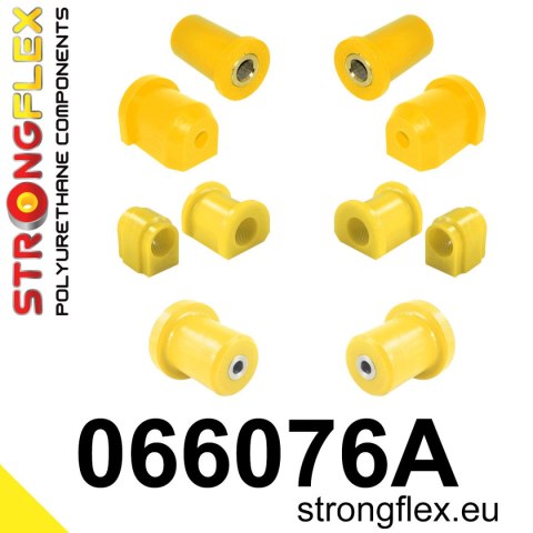 Zestaw przedniego zawieszenia i tylnej belki SPORT - Fiat Uno MK1/MK2/Turbo (83-02)