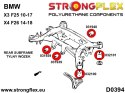 Zestaw tulei tylnego wózka - BMW X3