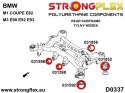 Zestaw tulei tylnego wózka SPORT - BMW Seria 1