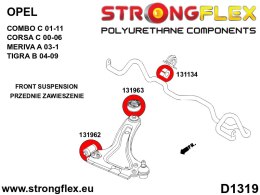 Zestaw zawieszenia przedniego - Opel / Vauxhall Corsa