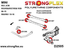 Zestaw zawieszenia tylnego R53 JCW - Mini R50/R52/R53 (00-06)