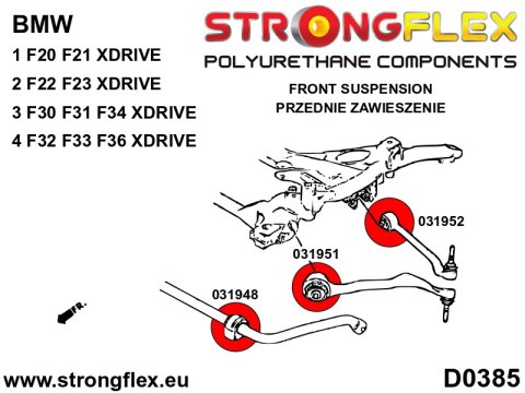 Kompletny zestaw zawieszenia SPORT - BMW Seria 1