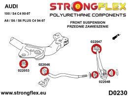 Tuleja stabilizatora przedniego SPORT - Audi A6 / S6 / RS6