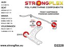 Tuleja stabilizatora przedniego / tylnego - Audi A3 / S3 / RS3