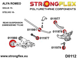 Tuleja tylnej zwrotnicy - górna SPORT - Alfa Romeo Stelvio (16-)