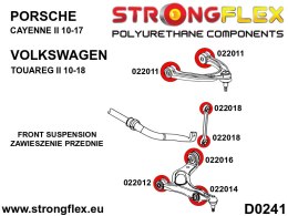 Zestaw zawieszenia przedniego - Porsche Cayenne