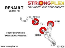 Zestaw zawieszenia przedniego - Renault Clio
