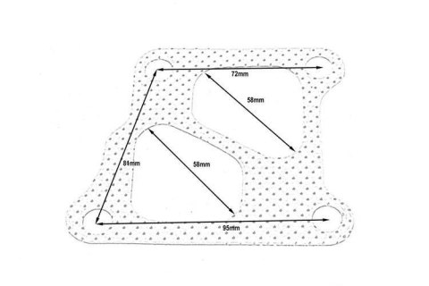 Uszczelka turbo TurboWorks Mitsubishi Lancer Evo 4-10 4G63