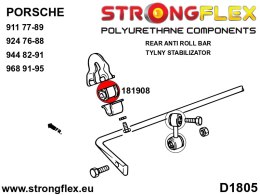 Tuleja stabilizatora tylnego - Porsche 911
