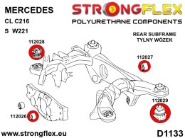 Tuleja tylnego dyferencjału - przednia SPORT - Mercedes CL