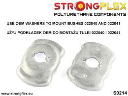 Tuleja tylnego wózka - tylna - Audi A6 / S6 / RS6