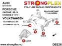 Zestaw tulei tylnego wózka SPORT - Audi Q7 / SQ7