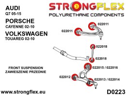 Zestaw zawieszenia przedniego - Audi Q7 / SQ7