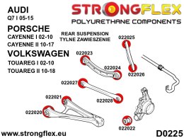 Zestaw zawieszenia tylnego SPORT - Audi Q7 / SQ7