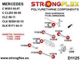 Zestaw zawieszenia tylnego SPORT - Mercedes CLK
