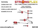 Kompletny zestaw zawieszenia - Toyota Corolla