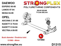Tuleja belki tylnej 49mm - Daewoo Espero (90-00)