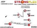 Tuleja łącznika stabilizatora tylnego SPORT - Jeep Cherokee
