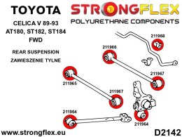 Tuleja stabilizatora tylnego - Toyota Celica