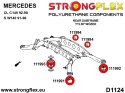 Tuleja tylnego wózka - tylna SPORT - Mercedes Klasa S