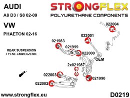 Tuleja wahacza tylnego dolnego - przednia SPORT - Audi A8 / S8