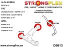 Zestaw przedniego zawieszenia i tylnej belki SPORT - Alfa Romeo Mito (08-18) type 955