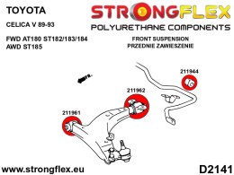 Zestaw zawieszenia przedniego SPORT - Toyota Celica