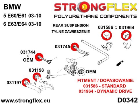 Kompletny zestaw zawieszenia - BMW Seria 5