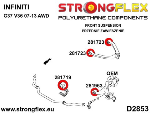 Kompletny zestaw zawieszenia - Nissan 370Z (09-20) Z34