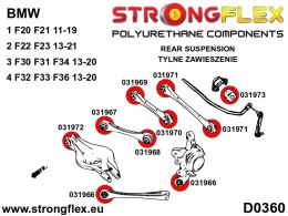Tuleja górna tylnej zwrotnicy - przednia SPORT - BMW Seria 1