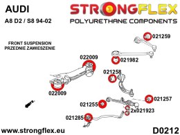 Tuleja łącznika stabilizatora przedniego - Audi A6 / S6 / RS6