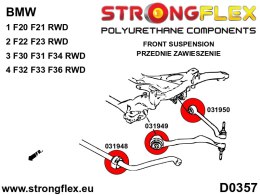 Tuleja przedniego zawieszenia - przednia - BMW Seria 1