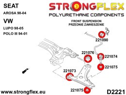 Tuleja stabilizatora przedniego - Seat Arosa 6H (98-04)