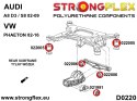 Tuleja tylnego dyferencjału - przednia SPORT - Audi A8 / S8