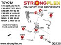 Zestaw tulei tylnego zawieszenia SPORT - Toyota Chaser