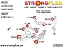 Zestaw tylnego zawieszenia - Audi A4 / S4 / RS4