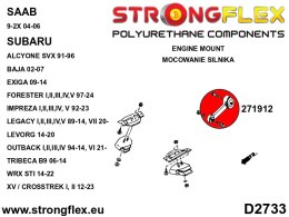 Łapa górna silnika SPORT - Saab 9-2X (04-06)