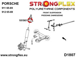Poduszka amortyzatora przedniego SPORT - Porsche 911