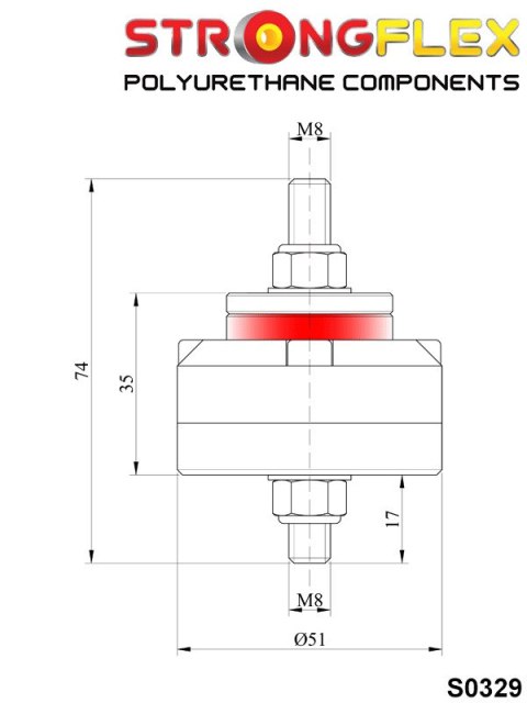 Poduszka skrzyni biegów - BMW Seria 1
