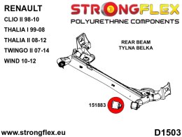 Tuleja belki tylnej SPORT - Renault Thalia