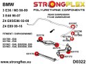 Tuleja łącznika stabilizatora tylnego do wahacza SPORT - BMW Seria 3