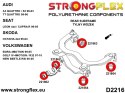 Tuleja tylnego dyferencjału - przednia SPORT - Audi A3 / S3 / RS3