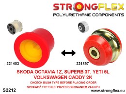 Tuleja wahacza przedniego - tylna 65mm - Audi A3 / S3 / RS3