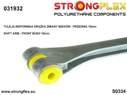 Tuleja wspornika drążka zmiany biegów - przednia (owalna) 19mm SPORT - BMW Seria 1